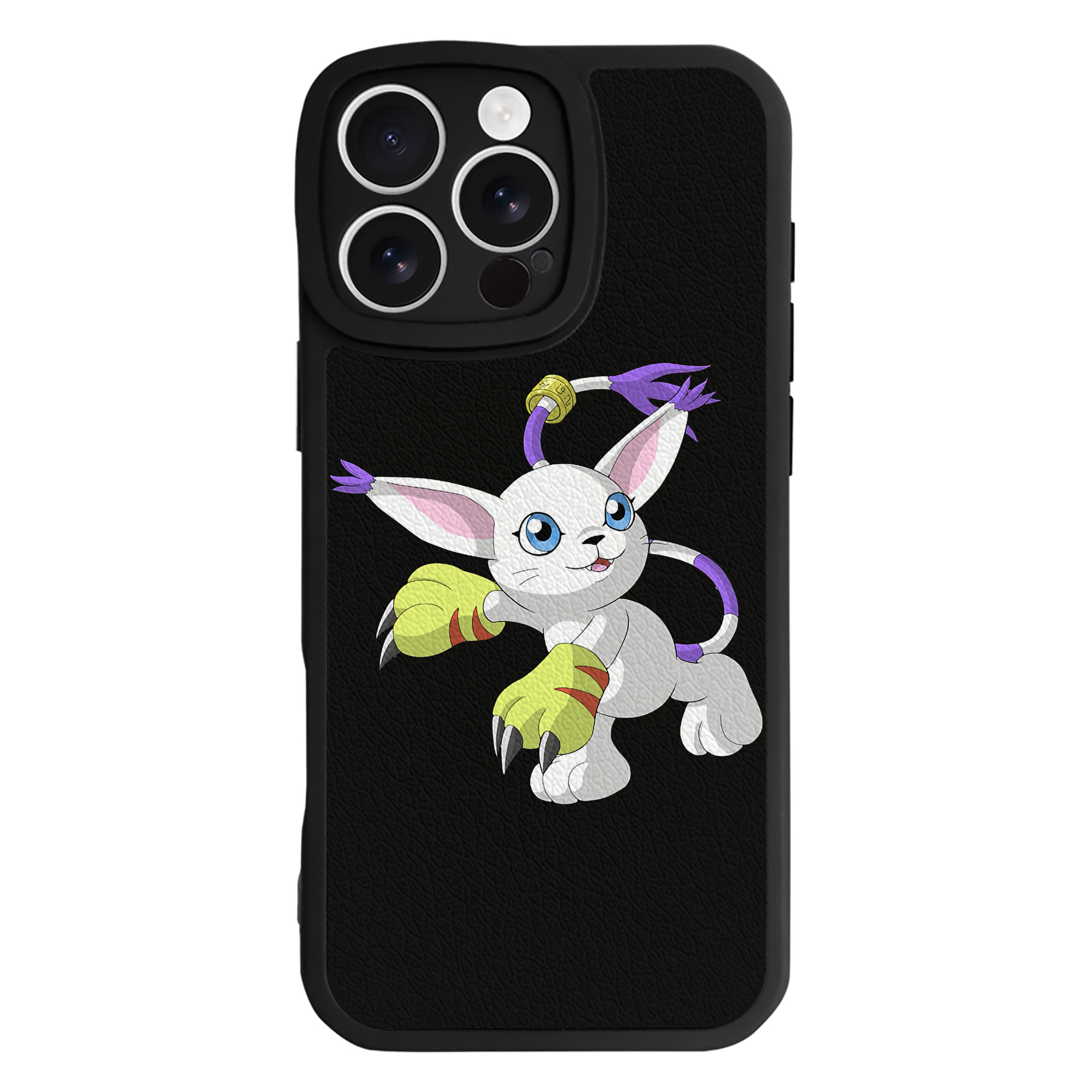 （画像用） Digimon デジタルモンスター/デジモン 【iPhone 16シリーズ対応】シリコンスマホケース（レザー調） 材質：シリコン